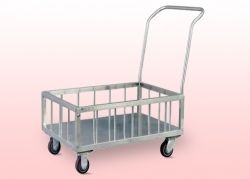 Four Wheel Metal Hand Trolley