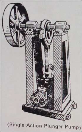 Single Action Plunger Pump