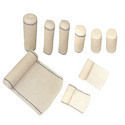 Cotton Crepe Bandages - CE Marked Cotton, Customized Sizes Available | Woven Fast Edges, Thick Fabric, Superior Elasticity