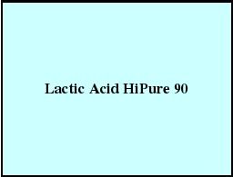 Lactic Acid HiPure 90