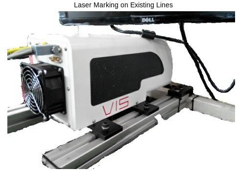 Laser Marking On Existing Lines