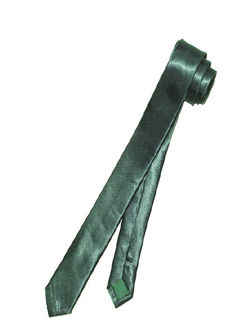 Dark Green Skinny Necktie