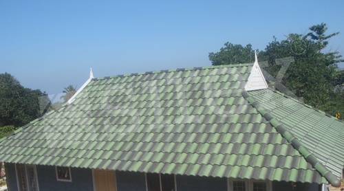 Green Color Roof Tiles