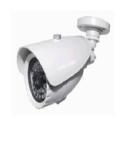 Outdoor IR High Resolution Security Bullet Camera (1/3 Inch)