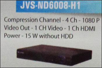  नेटवर्क वीडियो रिकॉर्डर (Jvs-Nd6008-H1) 