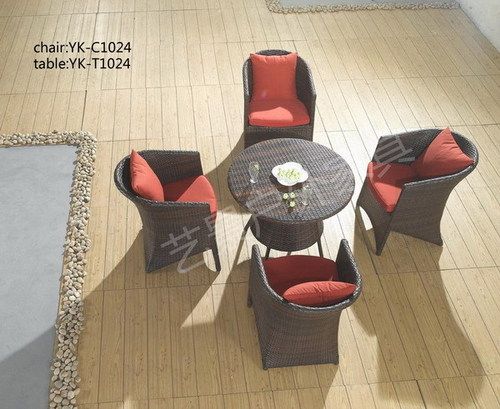 Rattan Outdoor Chair And Table