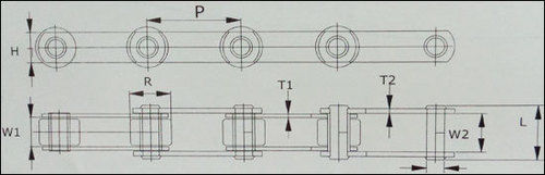 Conveyor Chain - Solid Bearing Pin Type