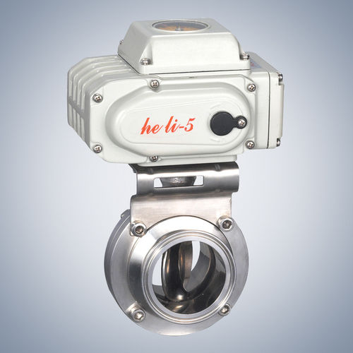 Stainless Steel Electric Sanitary Butterfly Valve