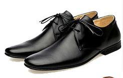 Men Black Color Shoes