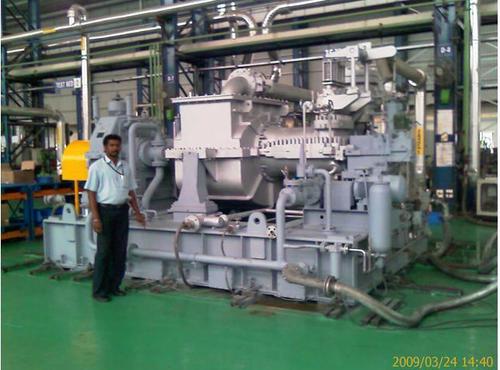 7 MW Top Exhaust Condensing Steam Turbine