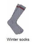 Cotton Winter Socks