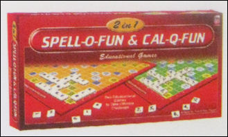 Family Game (Spell-O-Fun And Cal-Q-Fun 2 In 1)