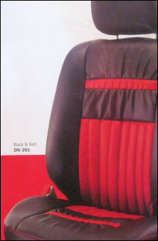 कार सीट कवर (ब्लैक एंड रेड DS-201)
