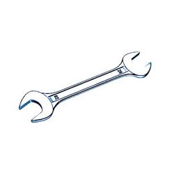 Double Open End Spanner Carbon Steel