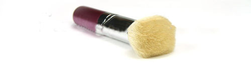 Makeup Single Brush With Wood Handle