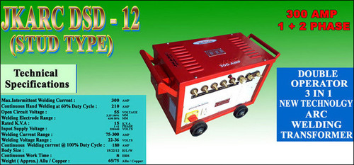 Double Operation 3 In 1 ARC Welding Transformer