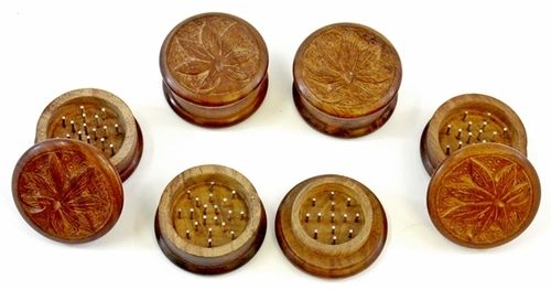 Wooden Grinder - Premium Quality Wood, Compact Design | Elegant Finish, Durable Performance, Eco-Friendly