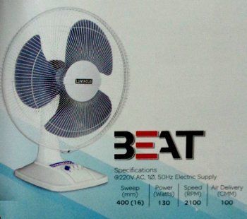 Beat Table Fan