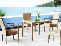 Beautiful Wicker Chairs And Table