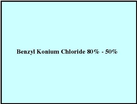 Benzyl Konium Chloride 80%-50% 