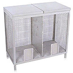Onion And Potato Storage Bin - Metal Wire Mesh, Variable Size, Gray | Good Ventilation, Durable, Stackable, Pest Control