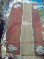Gota Patti with Tissue Blended Supernet Saree