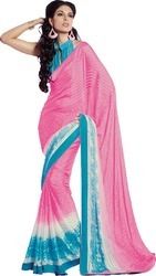 Institution Fancy Uniform Sarees