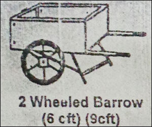 2 Wheeled Barrow (9 Cft)