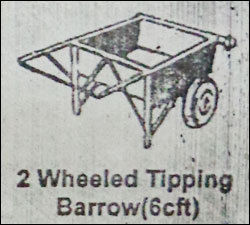 2 Wheeled Concrete Tipping Barrow (6 Cft)
