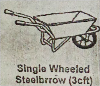 Single Wheeled Steel Barrow (3cft)