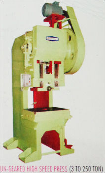 C Frame Un-Geared High Speed Press