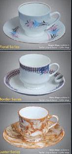 Designer Cappuccino Cup And Saucer