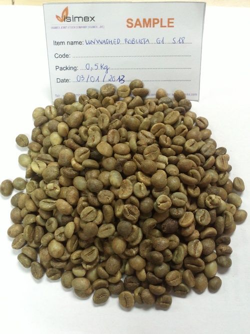 Robusta Green Coffee Bean