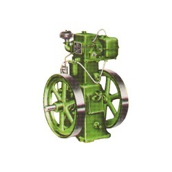 Lister Type Diesel Engine - High Quality Fabrication | Ideal for Flour Mills, Saw Mills, Turbine Pumps, and Crushers