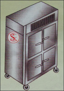 Ss Four Door Vertical Freezer