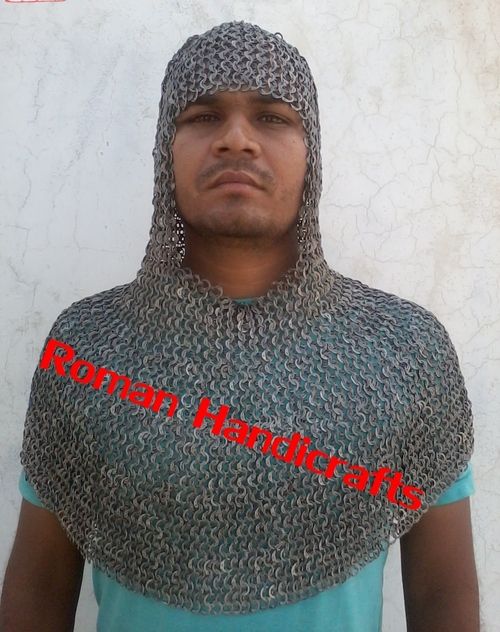 Chainmail Wedge Riveted Coif