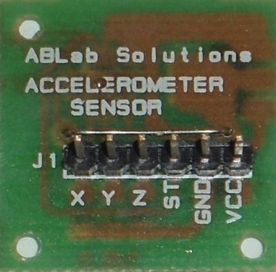 3-Axis Accelerometer Sensor