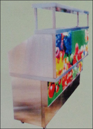 Ss Juice Counters With Fruit Display