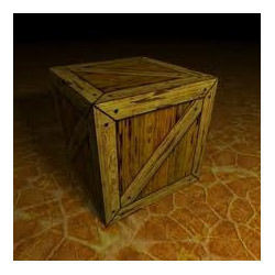 Wooden Crate Box