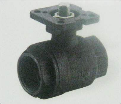 Carbon Steel Ball Valve - 2 Pc, ISO5211 Mounted Pad, Precision Engineered for Industrial Applications