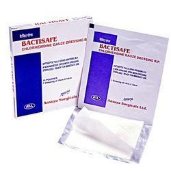 Bactisafe (Chlorhexidine Gauze Dressing B.P)