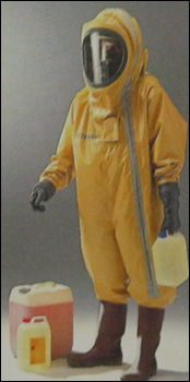 Liquid And Gas Tight Personal Safety Chemical Suit