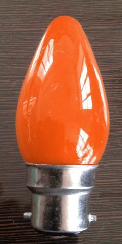 Candle Shape Led Bulb (0.5w-orange)