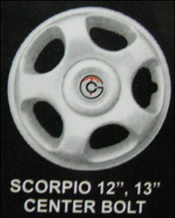 Scorpio 12" Center Bolt Wheel Cover