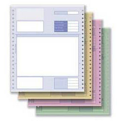 Continuous Pre Printed Stationery Paper