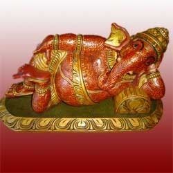 Decorative Ganesha Wooden Statues