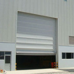 Vertical Lifting Fabric Doors