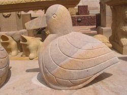 Stone Duck Figure