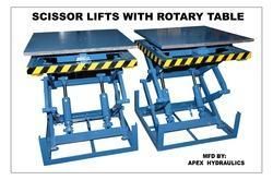 Scissors Lift With Rotary Table