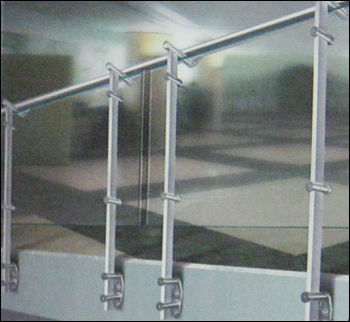 Non Corrosive Stainless Steel Staircase Railing